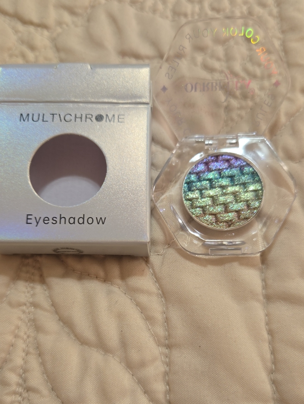Multichrome Shimmer Eyeshadow - Iridescent Rainbow By Ourbella